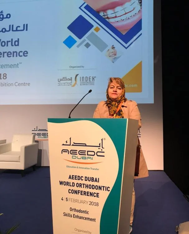Dr. Azadeh Jahaniraeeni — Orthodontist and Orthodontist and USA orthodontic board, A.J ORTHODONTIC Dubai UAE
